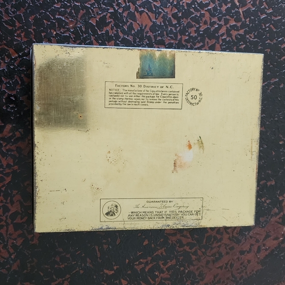 Vintage lucky strike tin - Picture 5 of 6